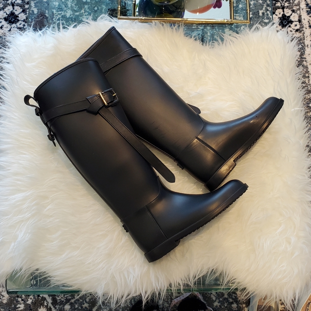 BURBERRY rubber boots